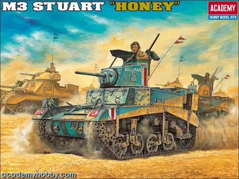 M3 Stuart Honey 1:35 Academy 13270