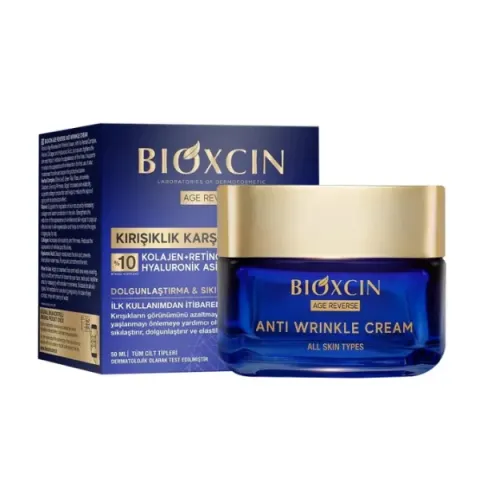 BIOXCIN AGE REVERSE ANTIWRINKLE CREAM krem do twarzy przeciwzmarszczkowy 50ml