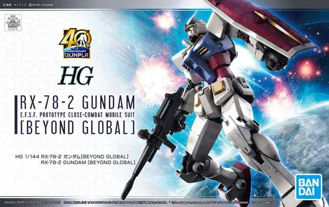 Gunpla RX-78-2 Gundam (Beyond Global) HG 1:144