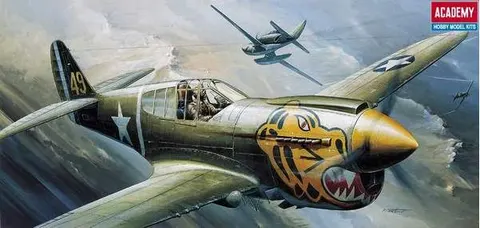 P-40E Warhawk 1:72 Academy 12468