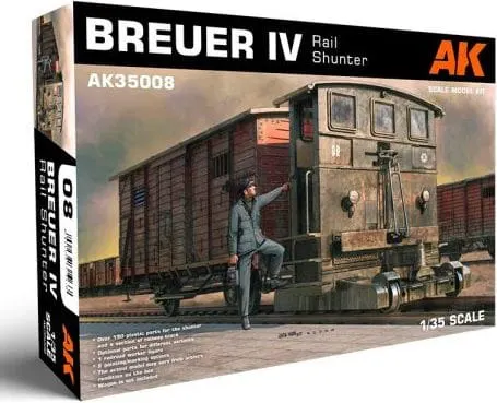 Breuer IV Rail Shunter 1:35 AK Interactive 35008