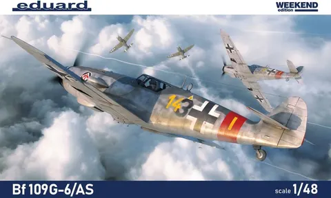 Bf 109G-6/AS Weekend Edition 1:48 Eduard 84169