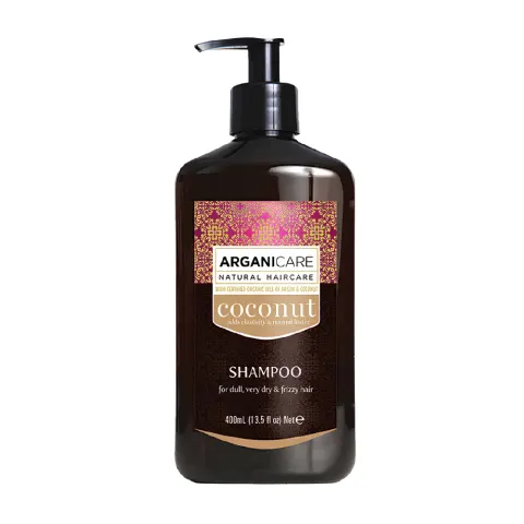 Arganicare Coconut Szampon do bardzo suchych włosów z efektem puszenia 400 ml