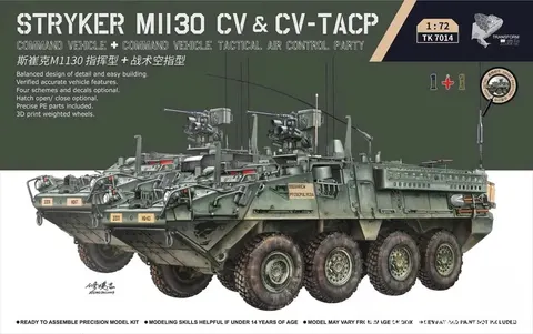 Stryker M1130 CV and CV-TACP 1:72 Border Model TK7014