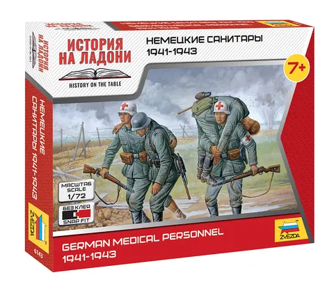 Niemieccy sanitariusze 1941-1943 1:72 Zvezda 6143