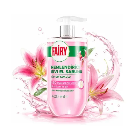 Fairy mydło do rąk w płynie Lilia 400ml