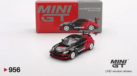 Toyota GR86 HKS Type R Advan 2022 Tokyo Auto Salon 1:64 Mini GT 00956