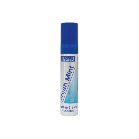 BEAUTY FORMULAS Odświeżacz do ust FRESH MINT, 25 ml