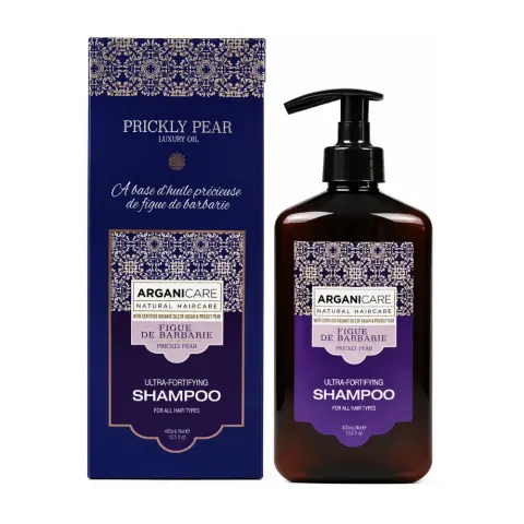 Arganicare Prickly Pear Luxury Oil szampon wzmacniający 400ml
