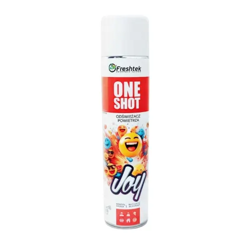 Perfumowany odświeżacz powietrza Freshtek ONE SHOT – JOY 600ml
