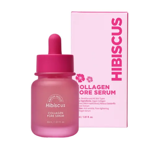 Patch Holic Hibisscus Collagen Pore Serum do twarzy z hibiskusem i kolagenem 30ml