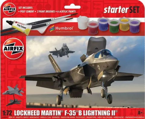 Lockheed Martin F-35B Lightning II Starter Set 1:72 Airfix 55010