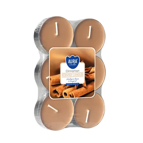 Podgrzewacze zapachowe maxi 8h op 6 sztuk. Cynamon