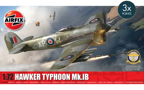 Hawker Typhoon Mk.IB 1:72 Airfix 02041B