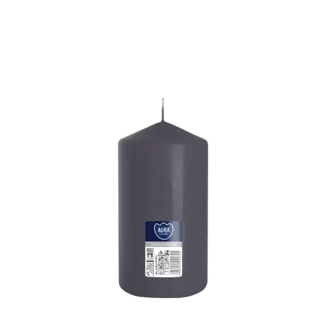 Świeca walec szary sw80/150-070