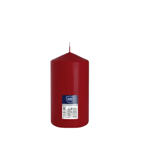 Świeca walec burgund sw80/150-036