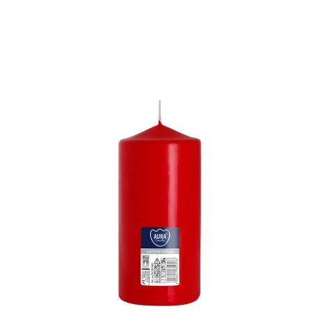 Świeca walec czerwony sw70/150-030