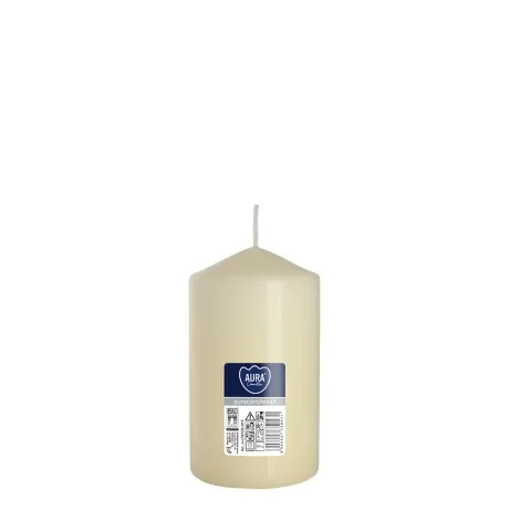 Świeca walec ecru sw70/120-011