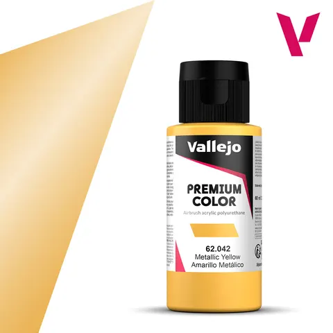 Vallejo 62042 Metallic Yellow farba 60ml