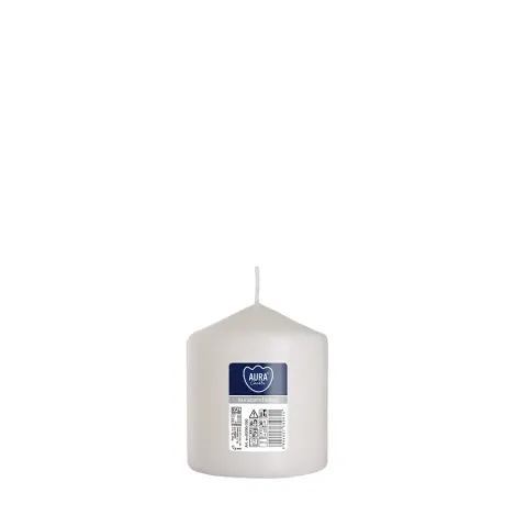 Świeca walec biała sw80/90-090