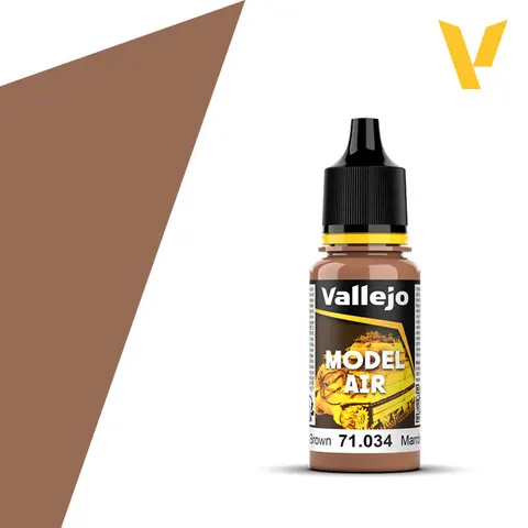 Vallejo 71034 Sand Brown Model Air farba 18 ml brąz piaskowy