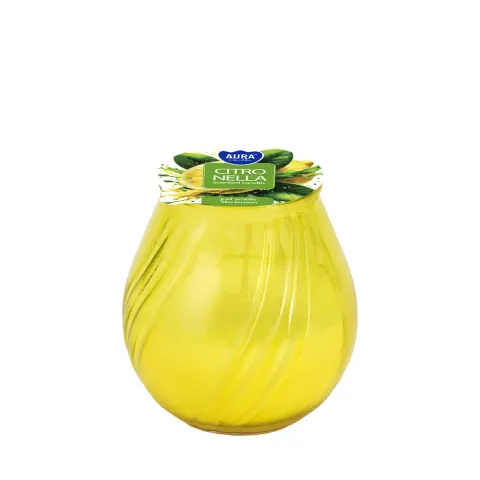 Zapachowa świeca ogrodowa w szkle CITRONELLA s72-86 Aura