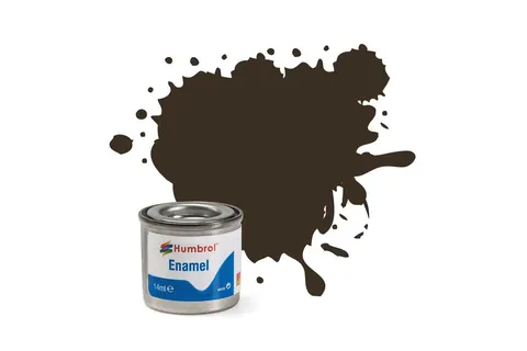 Humbrol AA0117 Service Brown Gloss farba 14ml