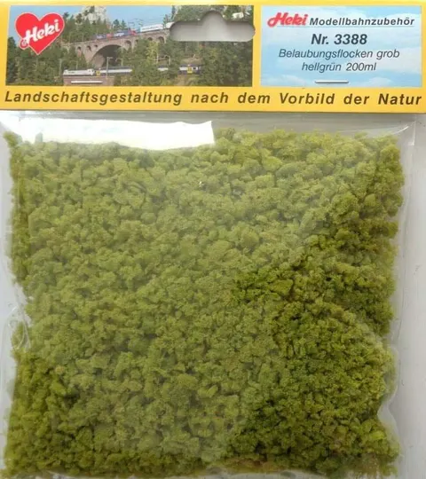Posypka do listowia gruba jasnozielona 200 ml Heki 3388