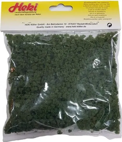 Posypka liściasta gruba ciemnozielona 200 ml Heki 3389