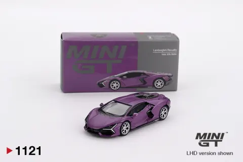 Lamborghini Revuelto 2024 Viola 30th Matte 1:64 Mini GT 01121