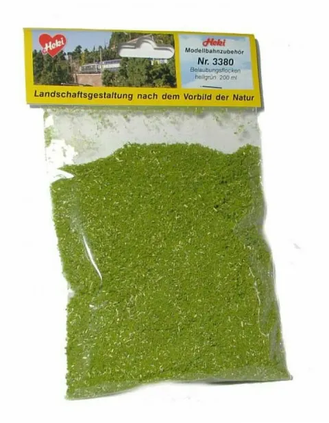 Płatki listowia jasnozielone 200 ml Heki 3380