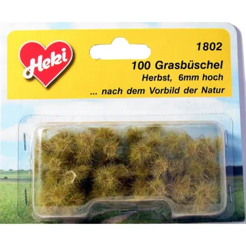 Jesienne kępki trawy 5-6 mm (100 szt.) Heki 1802
