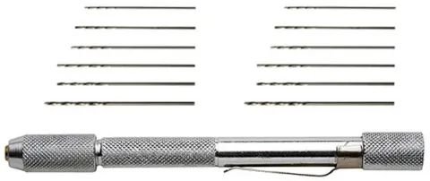 Mini wiertarka ręczna z 12 wiertłami Excel 70003