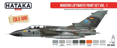 Zestaw farb Modern Luftwaffe vol. 1 8x17ml Hataka AS48