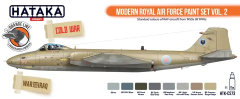 Zestaw farb Modern Royal Air Force vol. 2 8x17ml Hataka CS73