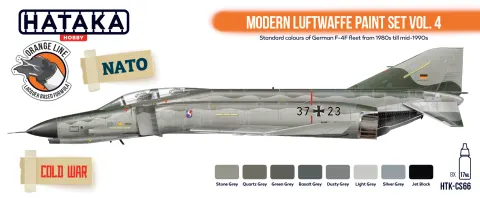 Zestaw farb Modern Luftwaffe Paint Set Vol. 4 8x17ml Hataka CS66