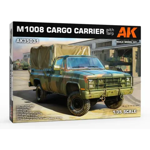 M1008 ciężarówka transportowa z plandeką 1:35 AK Interactive 35031