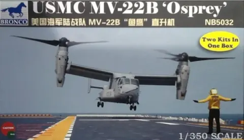 MV-22B Osprey 1:350 (2 szt.) Bronco NB5032