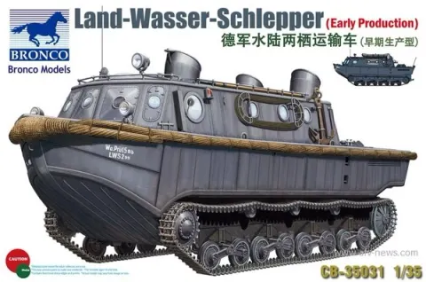 Ciągnik lądowo-wodny Land-Wasser-Schlepper (Early Production) 1:35 Bronco CB35031