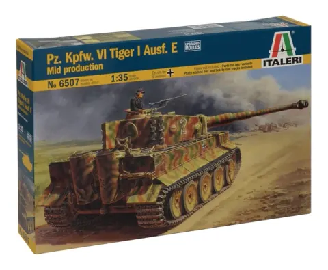 Tiger I Ausf. E mid production 1:35 Italeri 6507