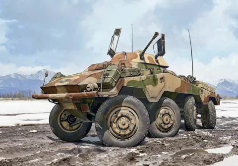 Sd. Kfz. 234/1 1:35 Italeri 6757