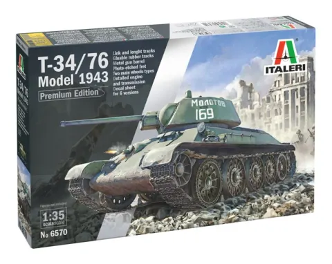 T-34/76 Model 1943 Early Version 1:35 Italeri 6570