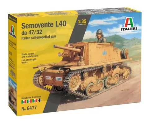 Semovente L40 da 47/32 1:35 Italeri 6477
