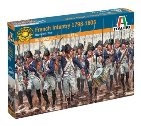 Francuska piechota 1798-1805 1:72 Italeri 6092