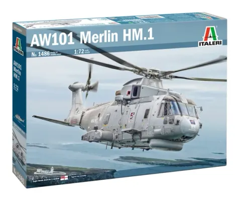 AW101 Merlin HM.1 1:72 Italeri 1486