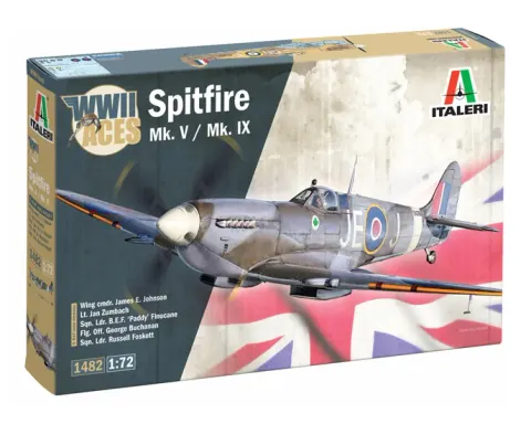 Spitfire Mk.V / Mk.IX Aces 1:72 Italeri 1482