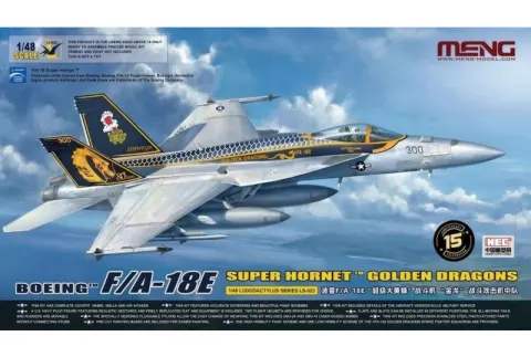 Boeing F/A-18E Super Hornet „Golden Dragons” 1:48 Meng LS023