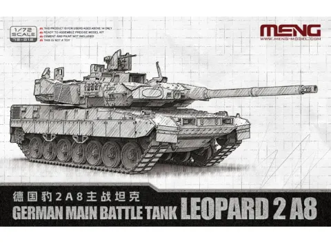 Leopard 2 A8 1:72 Meng 72012