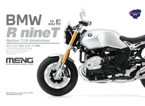 BMW R nineT Option 719 Aluminium 1:9 Meng MT003V