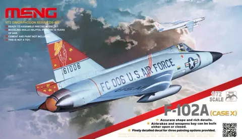 Convair F-102A Delta Dagger (Case X) 1:72 Meng DS003